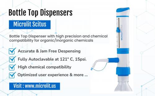 Bottle top dispensers - Microlit Scitus