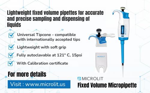 Fixed Volume Micropipette