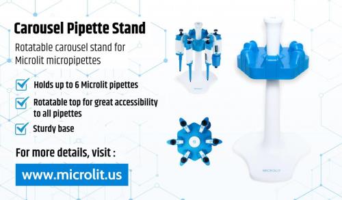 Carousel Pipette Stand