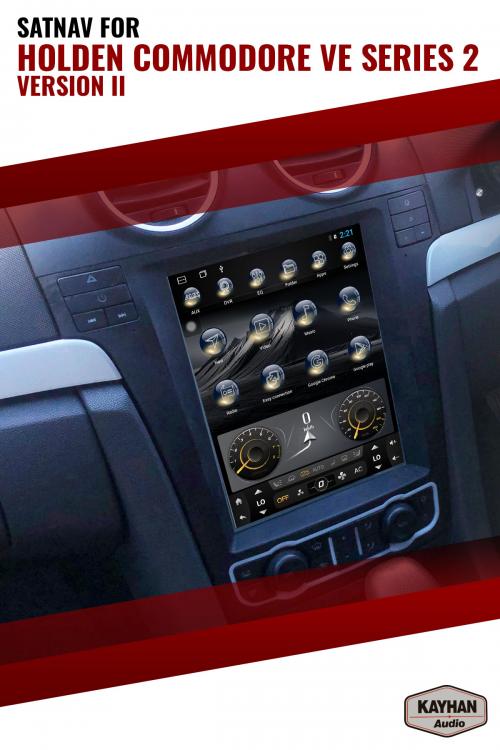 SatNav For Holden Commodore VE Series 2-Kayhan Audio