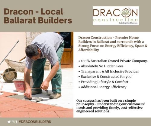 Dracon local ballarat builders