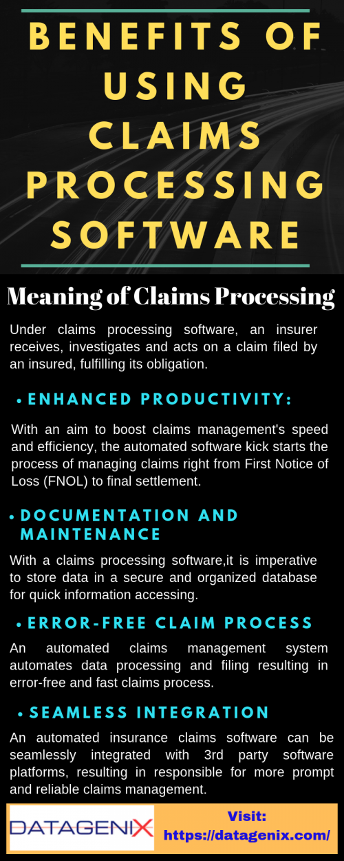 Benefits of Claims Processing Software