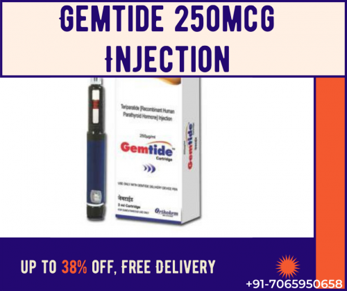 Order Gemtide Injection online in India