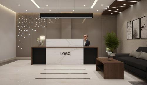 modern reception table