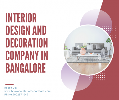 Interior design and decoration company in bangalore