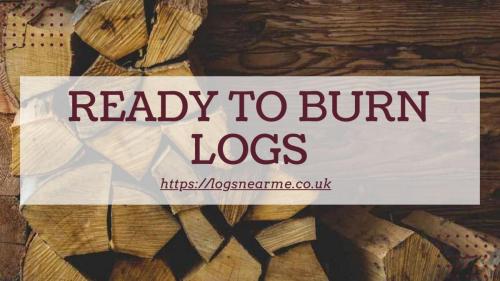 Ready To Burn Logs