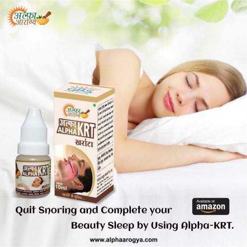 anti snoring ayurvedic medicine - alpha KRT