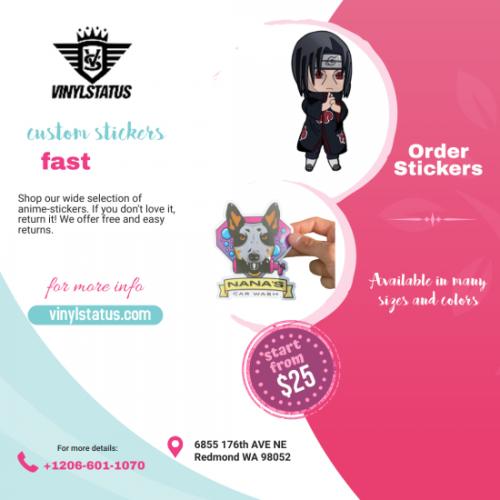 order custom stickers