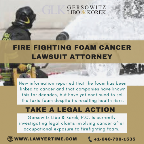 Fire Fighting Foam Cancer Lawsuit Attorney