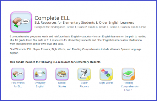 ELL Resources for Elementary Students to Get English Language Support