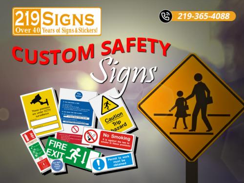 custom safety signs
