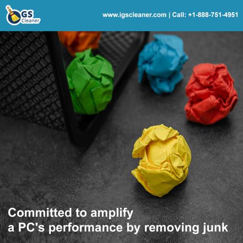 Committed to amplify a PC's performance by removing junk
