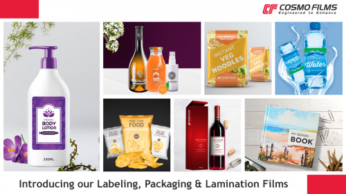 Cosmo Films: One of the Worldâ€™s Largest Manufacturer for Labeling, Packaging and Lamination Films