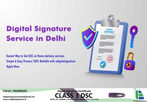 DSC Service in Delhi