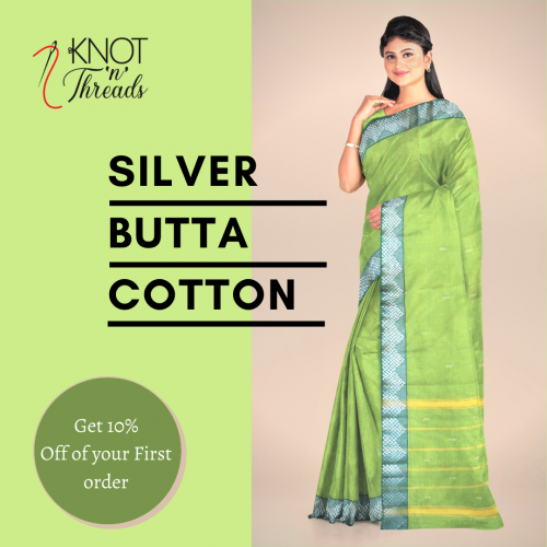 Buy Latest Sarees Collection Online in India - Knotnthread.com