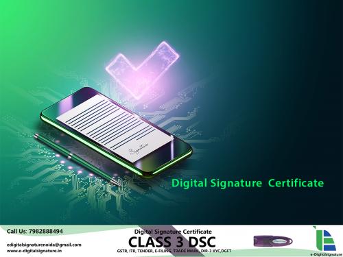 Digital Signature  Certificate