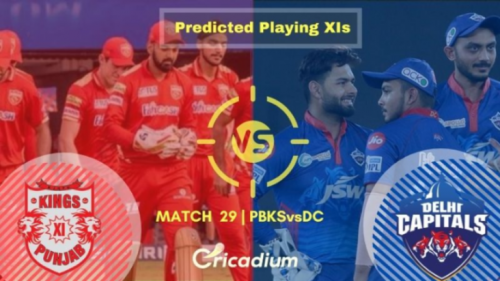 IPL 2021 Match 29 PBKS vs DC Predicted Playing XIs â€“ May 2nd 2021