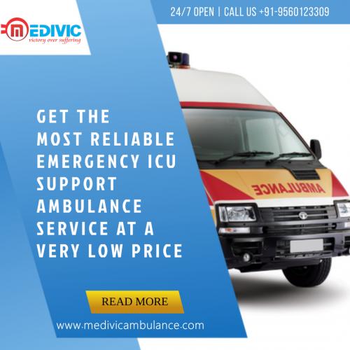 Choose Advanced Life Support Emergency Ambulance Service in Patna by Medivic