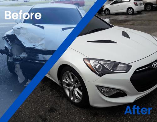 auto body damage repair in Florida - American Collision Online