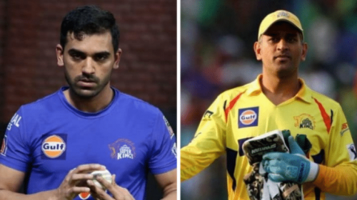 Deepak Chahar Speaks on Dhoni the Backbone Of CSK