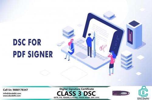 dsc for pdf signer