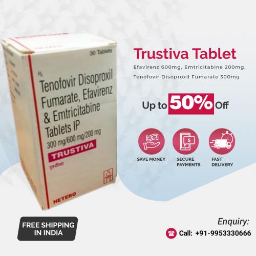 Buy Trustiva Tablet - Flat 50% OFF