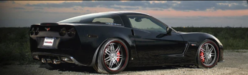 Jeremy George Lake Charles Black Corvette