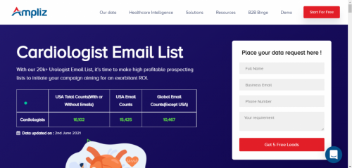 Cardiologist Email List