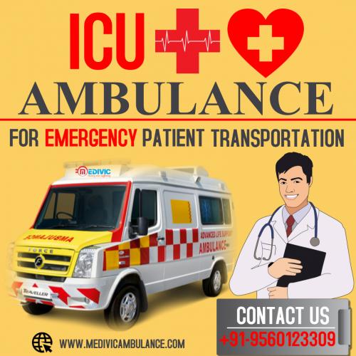 Now Book Top-Tier Emergency ICU Ambulance Service in Patna by Medivic