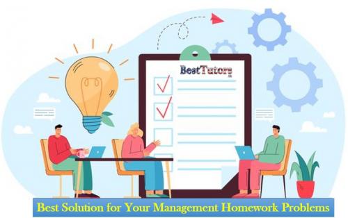 Best Solution for Your Management Homework Problems