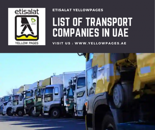 List of Transport Companies In Abu Dhabi & UAE | Heavy Transport Companies In UAE