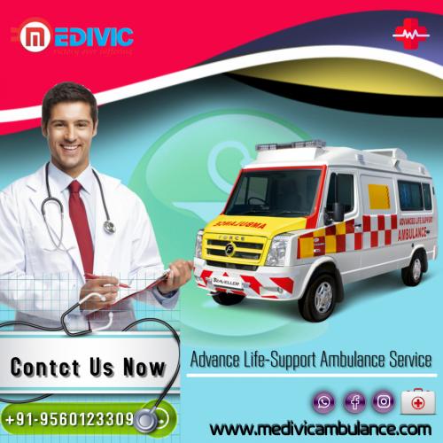 Afford Emergency Medivic Ambulance Service in Patna at Nominal Cost