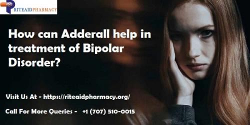 How can Adderall help in treatment of Bipolar disorder?