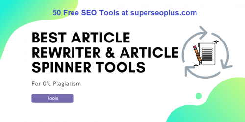 Best-Article-Rewriter-Article-Spinner-Tools