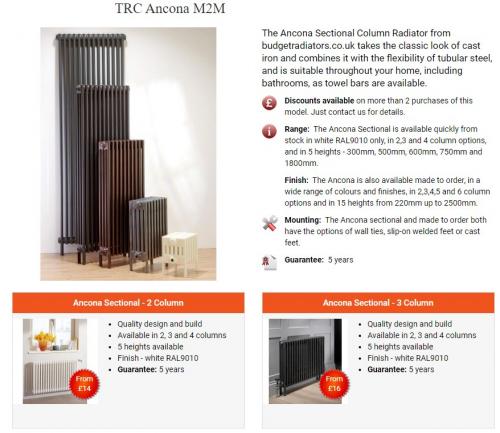 modern cast iron radiators