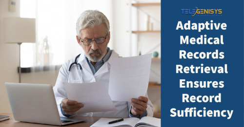 Adaptive Medical Record Retrieval Ensures Record Sufficiency