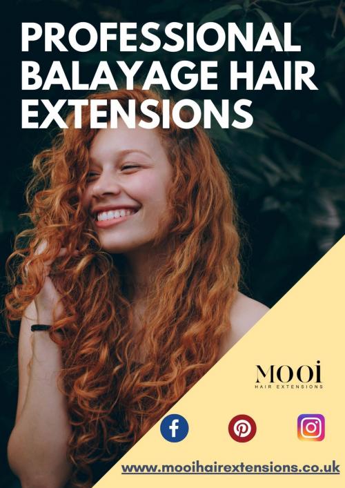 Professional Balayage Hair Extensions