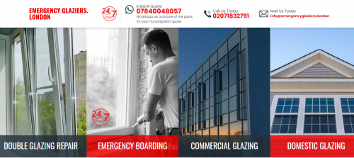 Emergency Glaziers London-Banner