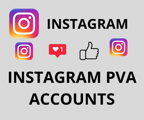 INSTAGRAM PVA ACCOUNTS