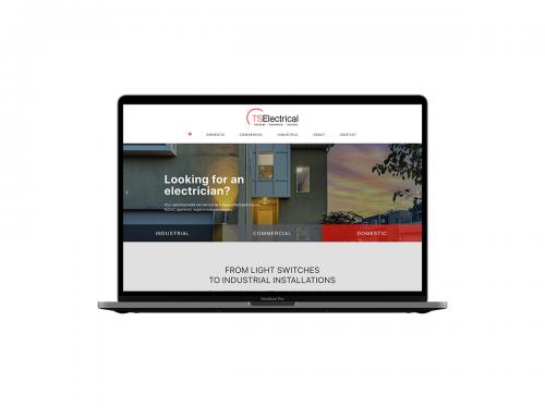 Electrical Company Website Design