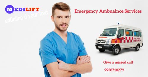 Remedial transportation ambulance Service in Delhi by Medilift