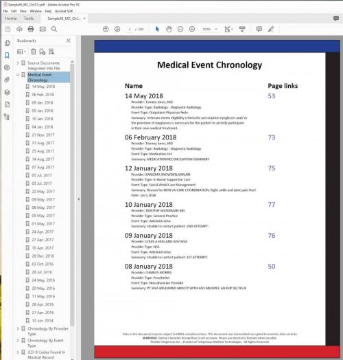 medical event chronology (1)