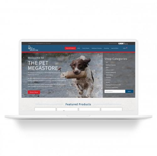 Pet Food E-commerce Website Design