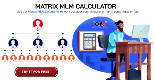 Matrix MLM Calculator