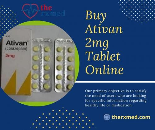 Buy Ativan 2mg Tablet Online