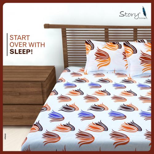 Double Bedsheets Online - Story@Home