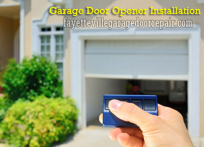 Fayetteville-Garage-Door-opener-Installation 1