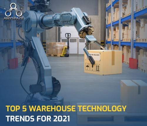 Top 5 warehouse technology trends for 2021