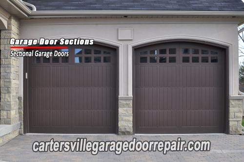 Cartersville-garage-door-garage-door-sections