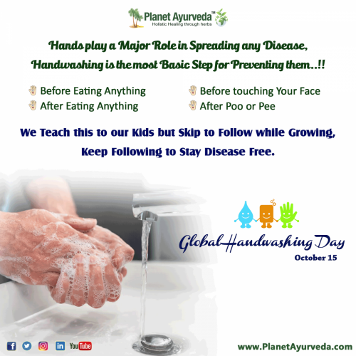 Global Handwashing Day - 15 October